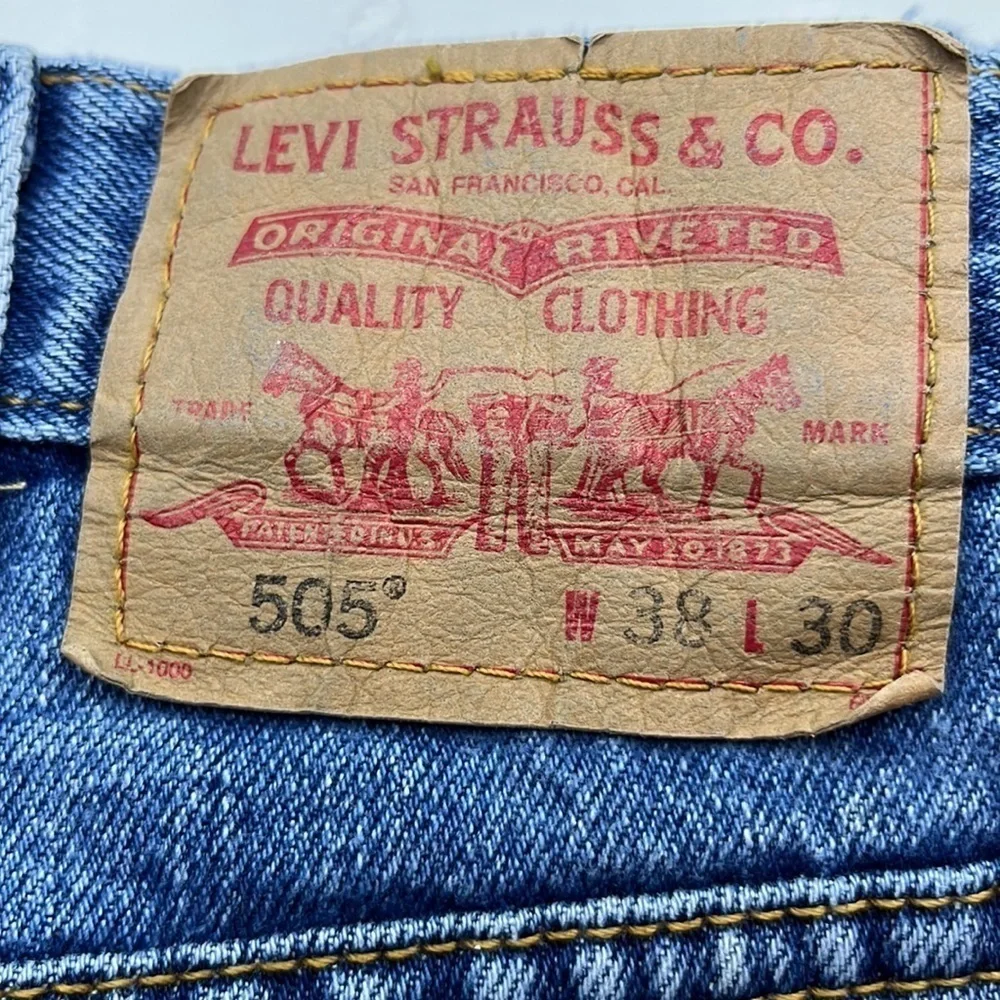 Levis front zipper